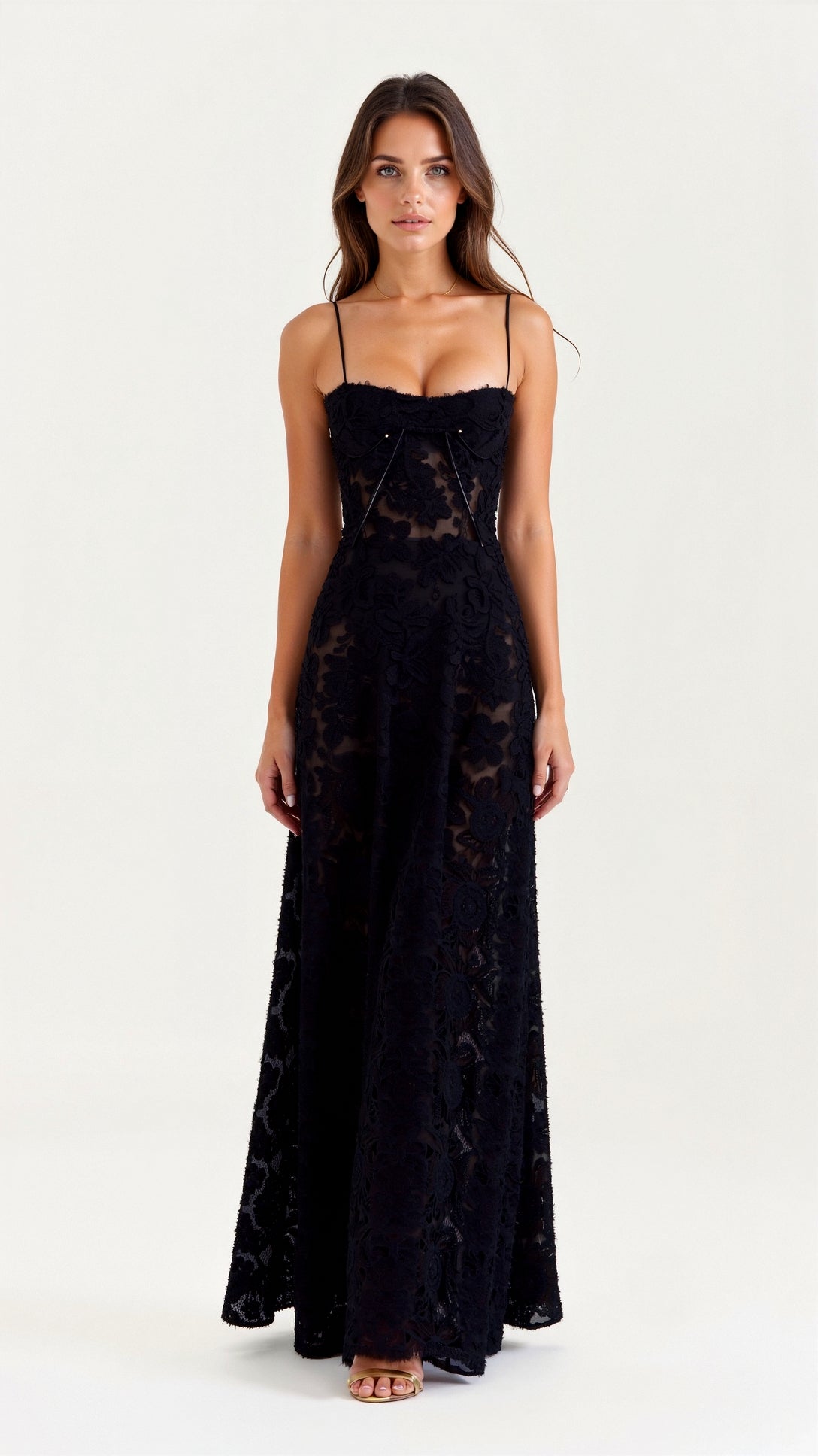 Brixton | Women’s Wedding Guest Bustier Maxi Dress
