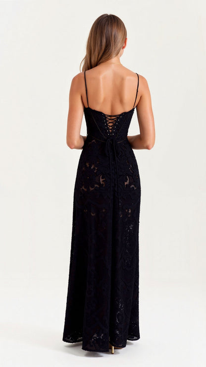 Brixton | Women’s Wedding Guest Bustier Maxi Dress