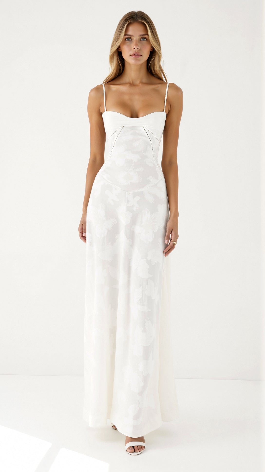 Brixton | Women’s Wedding Guest Bustier Maxi Dress