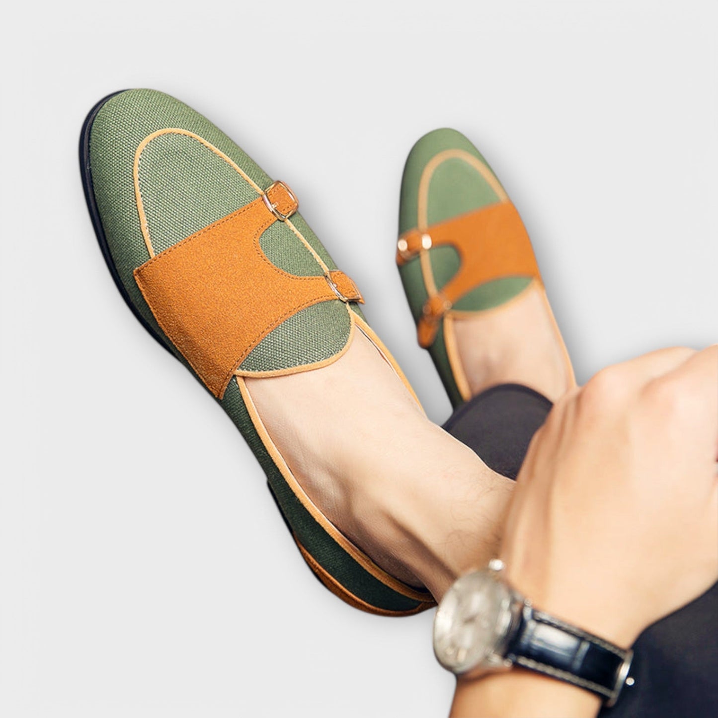 Averie | Women’s Soft Buckle Strap Comfort Flats