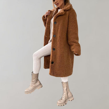 Clarissa | Women’s Fur Trench Winter Coat