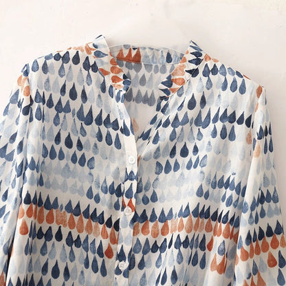 Harriet | Women’s Lightweight Printed Spring Blouse