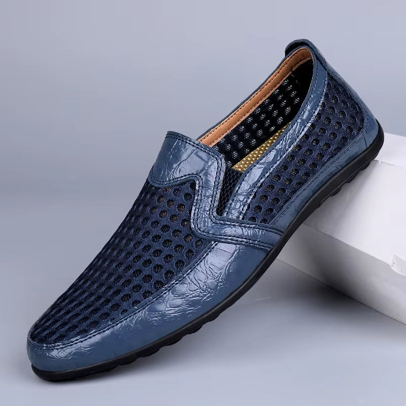 Silas | Men’s Mesh Slip-On Loafers