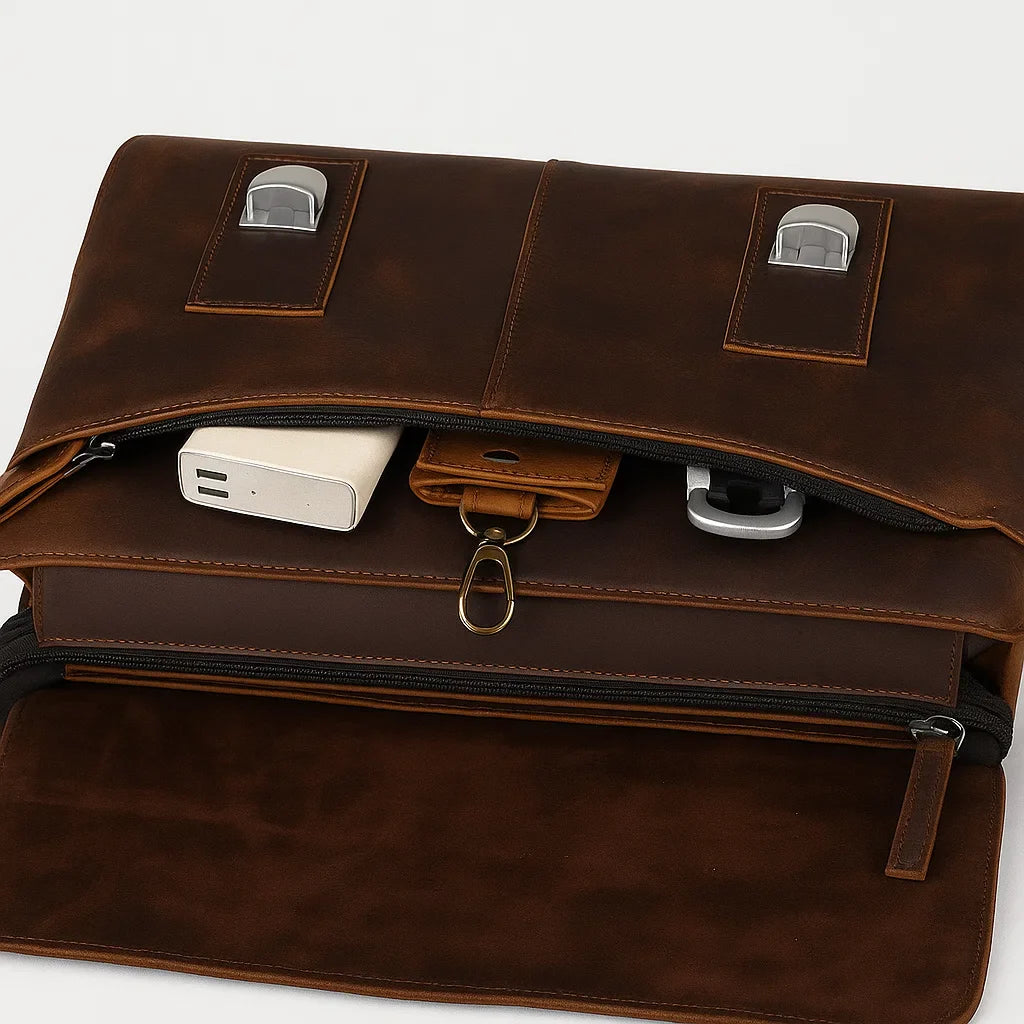 Kernayel | Sac Messenger à Ligne Pure