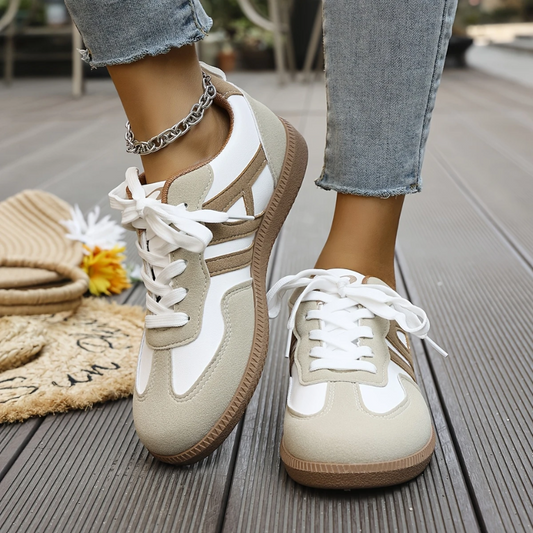 Ethel | Women’s Stylish Comfort Lace-Up Sneakers