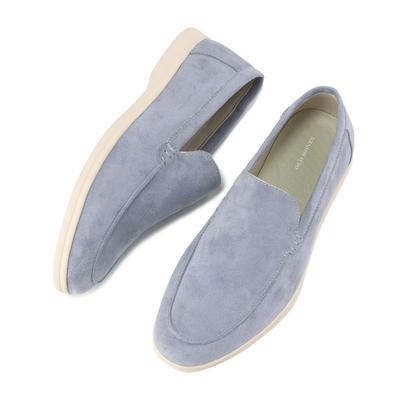 Tony | Men’s Suede Slip On Loafers