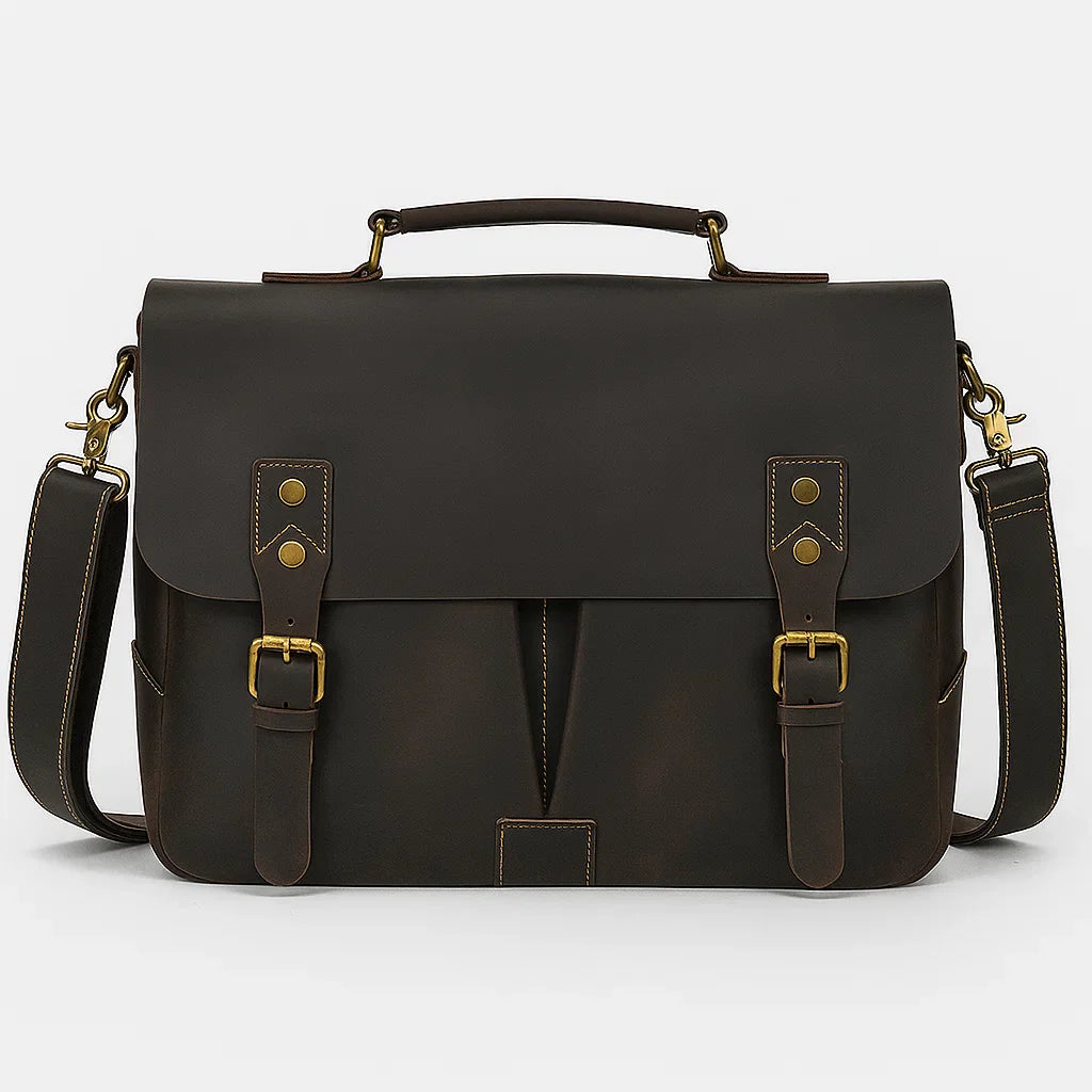 Maldenor | Sac de Travail Classique en Cuir Vegan