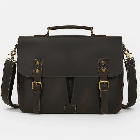 Maldenor | Sac de Travail Classique en Cuir Vegan