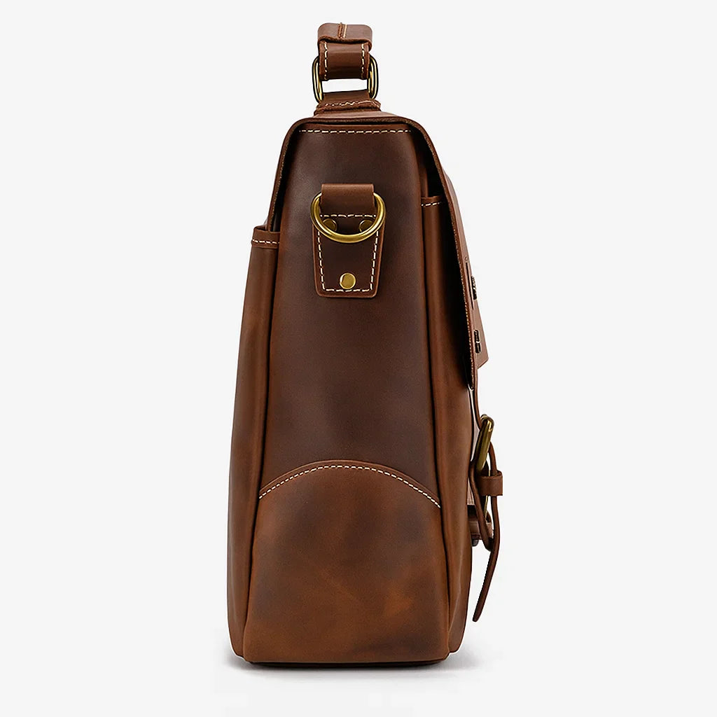 Maldenor | Sac de Travail Classique en Cuir Vegan