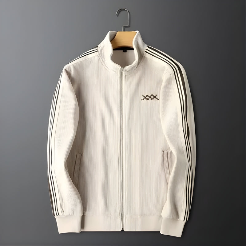 Jasper | Men’s Ribbed Zip-Up Cozy Tracksuit