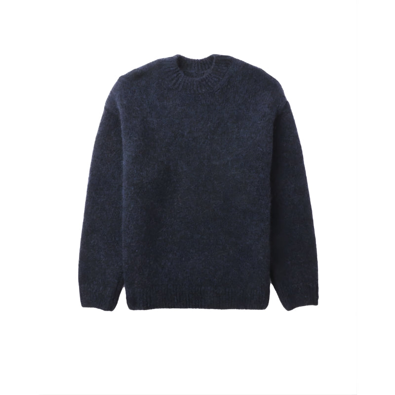Aaron | Men’s Loose-Fit Long-Sleeve Knit Sweater