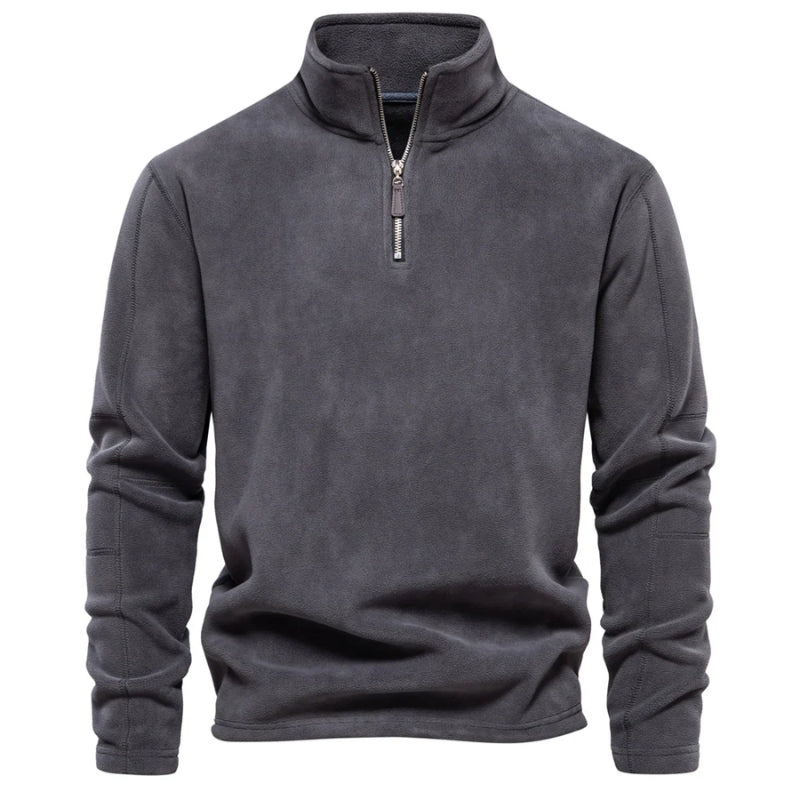 Freud | Men’s Fleece Quarter-Zip Pullover with Stand Collar
