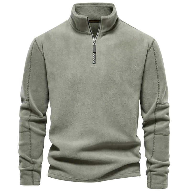 Freud | Men’s Fleece Quarter-Zip Pullover with Stand Collar