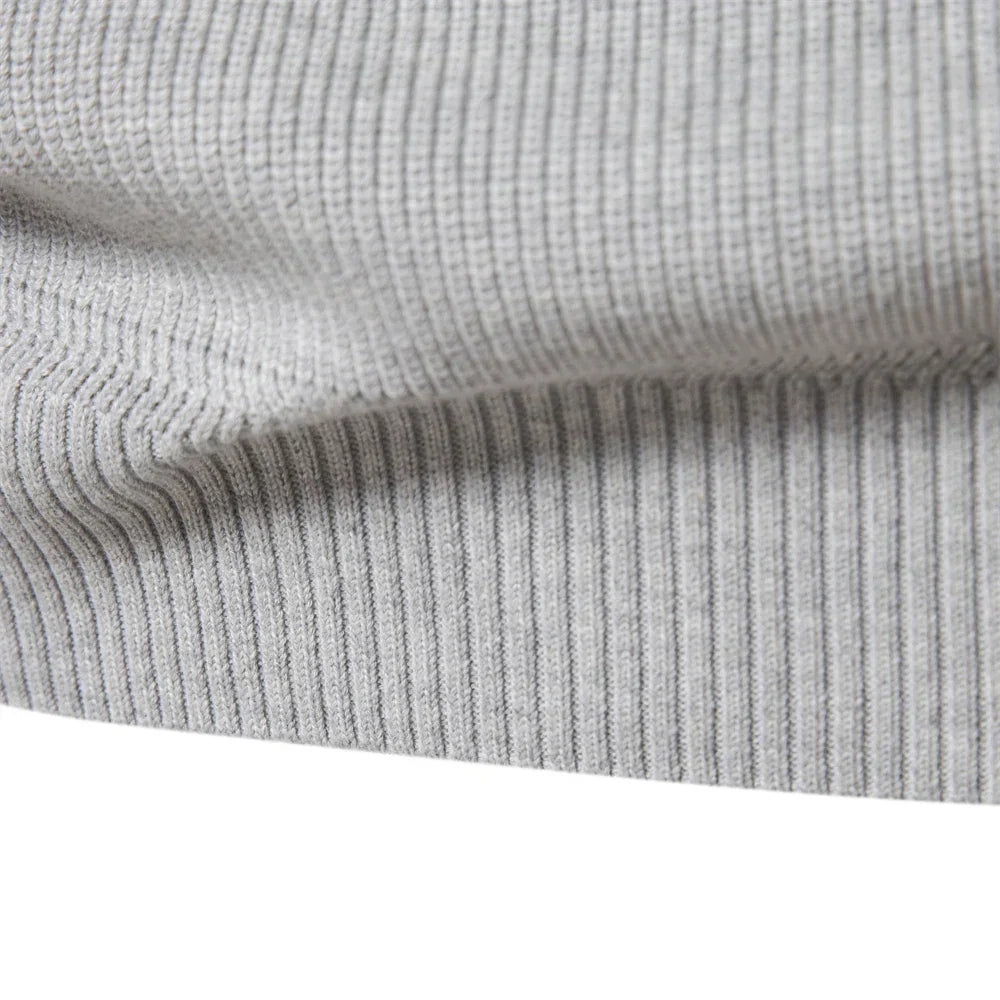 Miles | Men’s Wool Blend Half-Zip Knit Jumper
