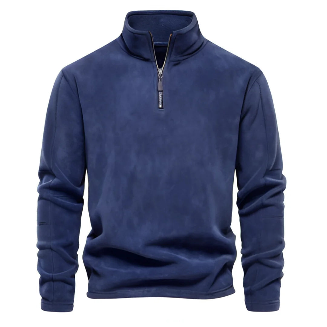 Levi | Men’s Retro Fleece Half-Zip Pullover Sweater