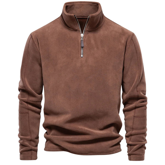 Levi | Men’s Retro Fleece Half-Zip Pullover Sweater