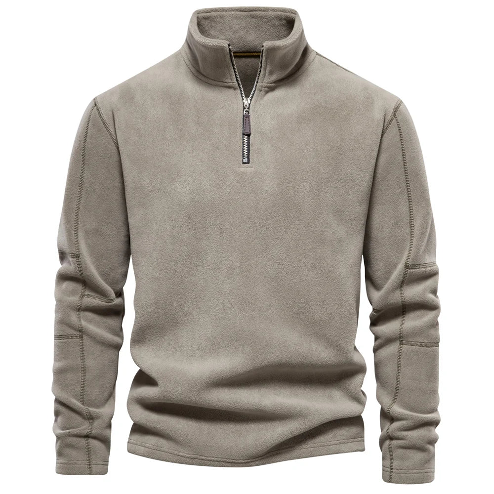 Levi | Men’s Retro Fleece Half-Zip Pullover Sweater
