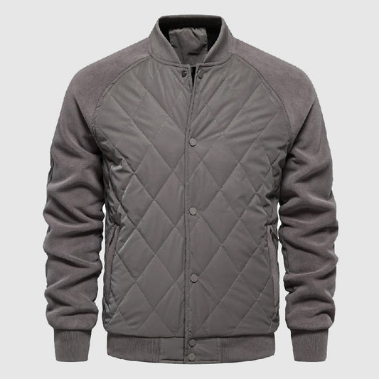 Riley | Men’s Bomber Jacket with Ribbed Trim