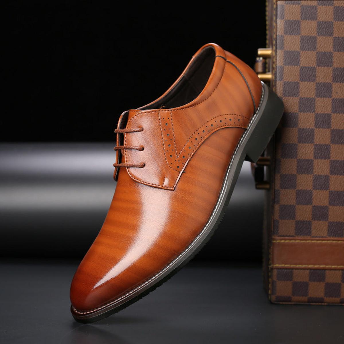 Chris | Men’s Classic Lace Up Formal Dress Shoes