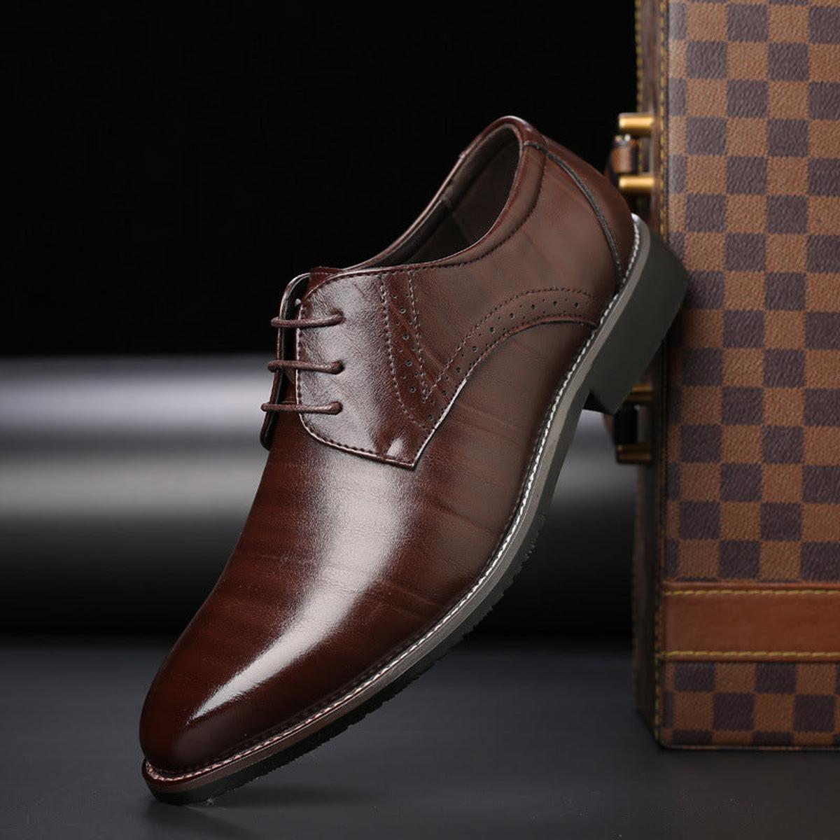 Chris | Men’s Classic Lace Up Formal Dress Shoes