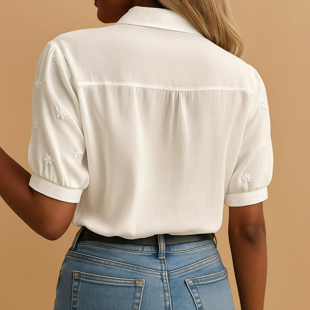 Beatrix | Women’s Embroidered Elegant Blouse