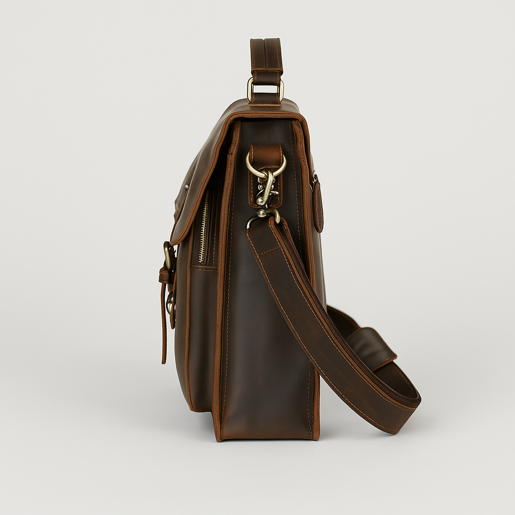 Montrival | Sac Cartable Vintage