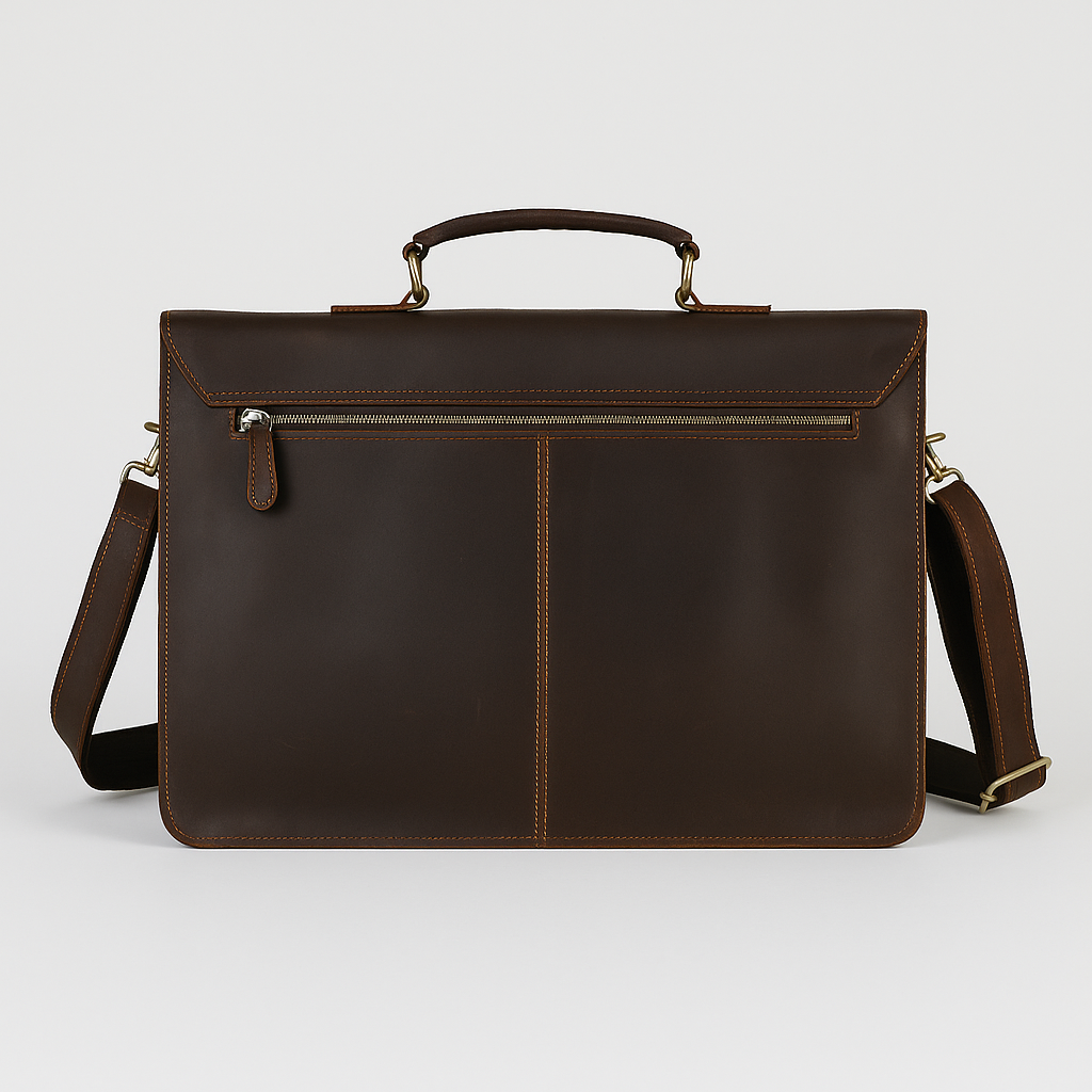 Montrival | Sac Cartable Vintage