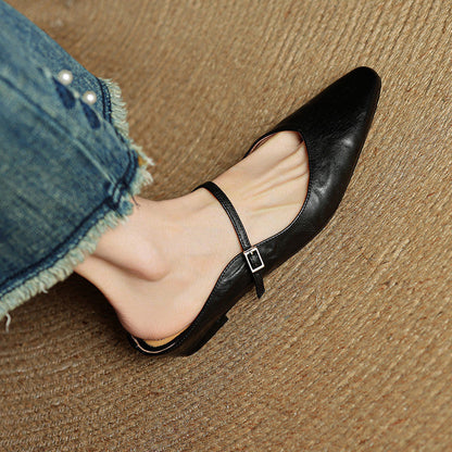Corinne | Women’s Genuine Leather Slip-On Orthopedic Mules
