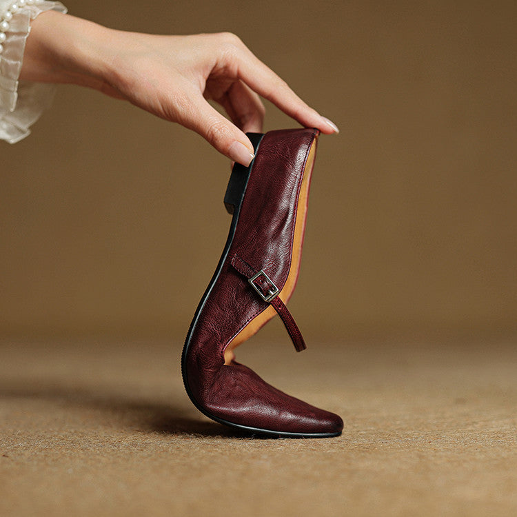 Corinne | Women’s Genuine Leather Slip-On Orthopedic Mules