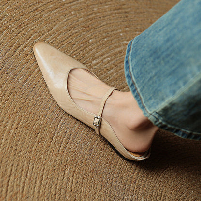 Corinne | Women’s Genuine Leather Slip-On Orthopedic Mules