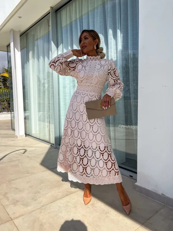 Maristella | Women’s Elegant Long Sleeve Party Dress