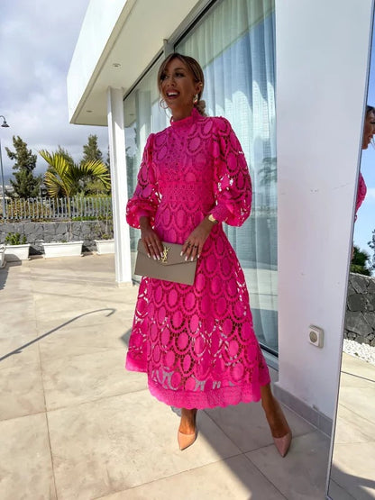 Maristella | Women’s Elegant Long Sleeve Party Dress