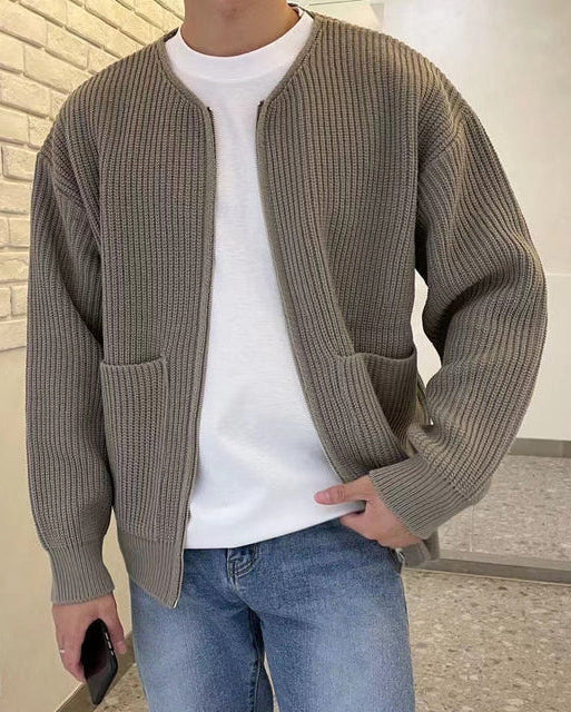 Drake | Men’s Full-Zip Knit Warm Cardigan