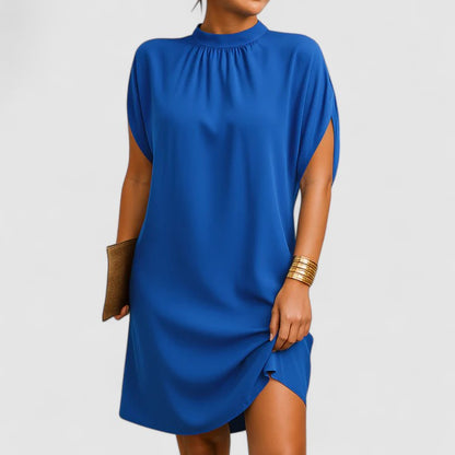 Valencia | Women’s Elegant Gathered Neck Shift Dress
