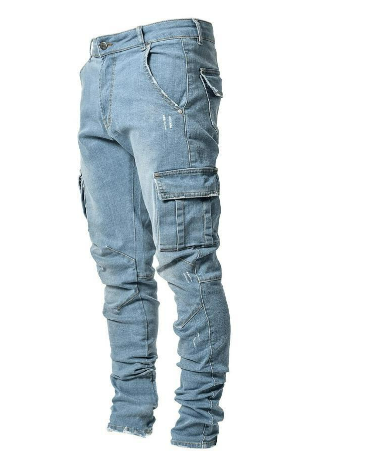 Carl | Men’s Urban Style Slim Cargo Pants