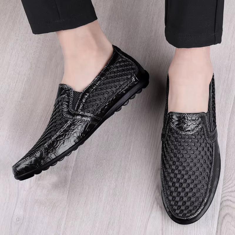 Silas | Men’s Mesh Slip-On Loafers