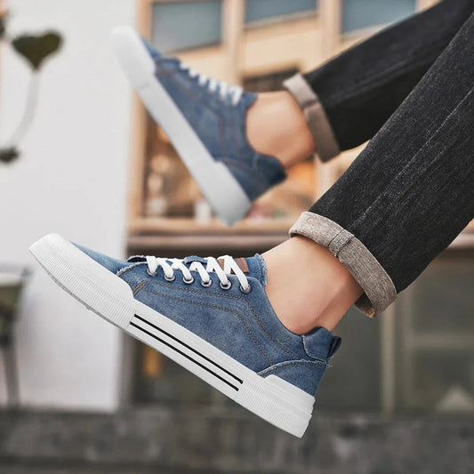 Sabine | Women’s Lightweight Denim Street Sneakers