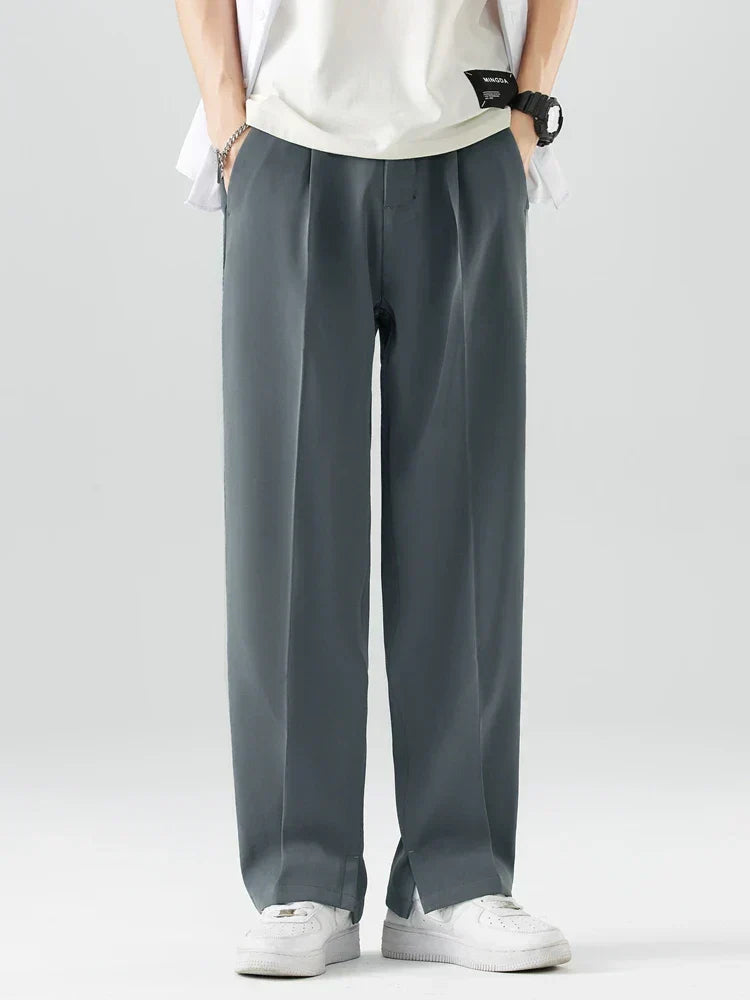 Sterling | Men’s Relaxed Fit Wide-Leg Trousers