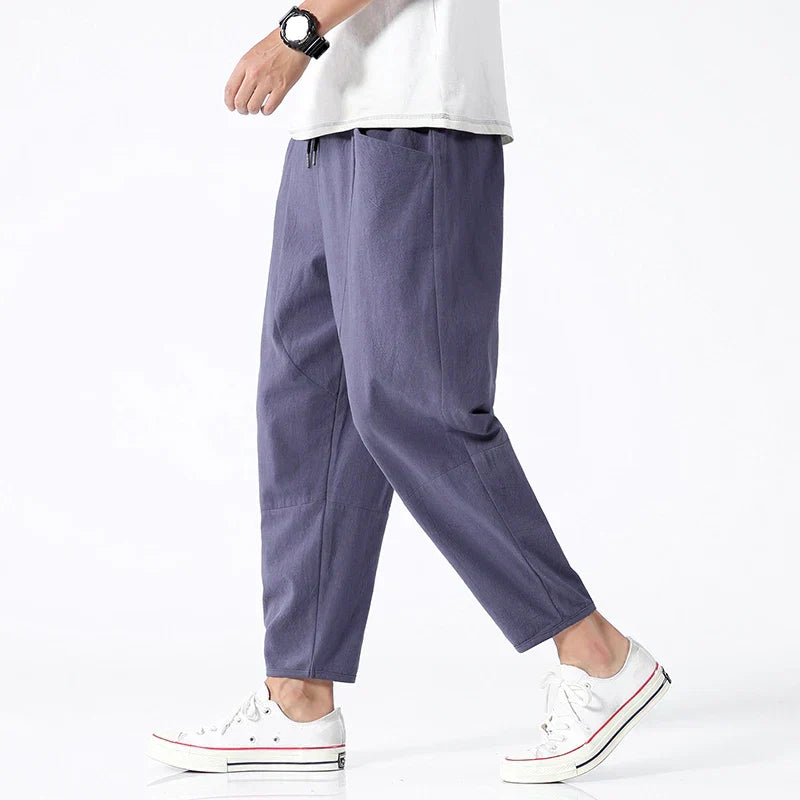 Colton | Men’s Spring Wide Leg Street Casual Pants