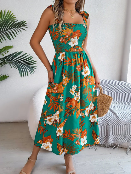 Brianna | Women’s Floral Spring  Dress with Flowy Fit