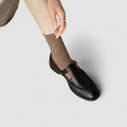 Corvella | Women’s Square Toe Mary Jane Flats