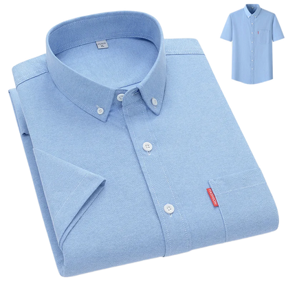 Wayde | Men’s Lightweight Cotton Short Sleeve Summer Shirt