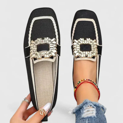 Liorabelle | Women’s Spring Embellished Slip On Loafers