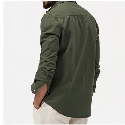 Graham | Men’s Summer Button-Up Shirt with Utility Pockets