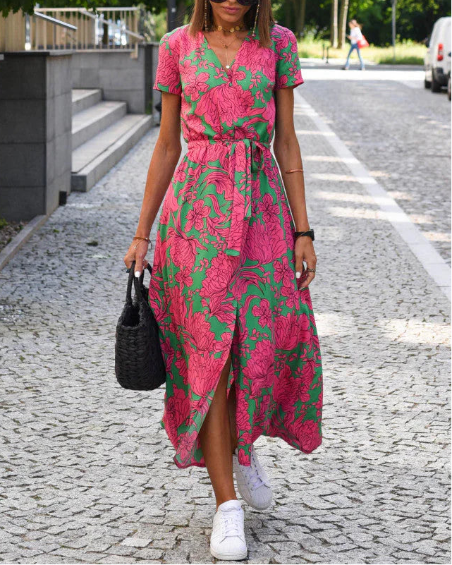 Corinne | Women’s Floral Summer Maxi Dress