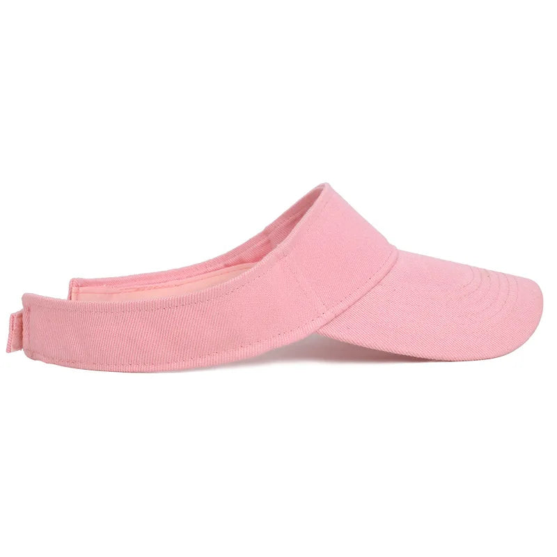 Rosaia | Women’s Adjustable Cotton Sun Visor Cap