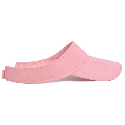 Rosaia | Women’s Adjustable Cotton Sun Visor Cap