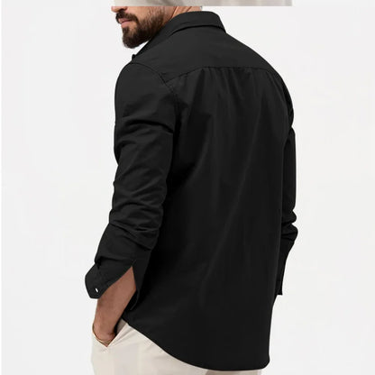 Graham | Men’s Summer Button-Up Shirt with Utility Pockets