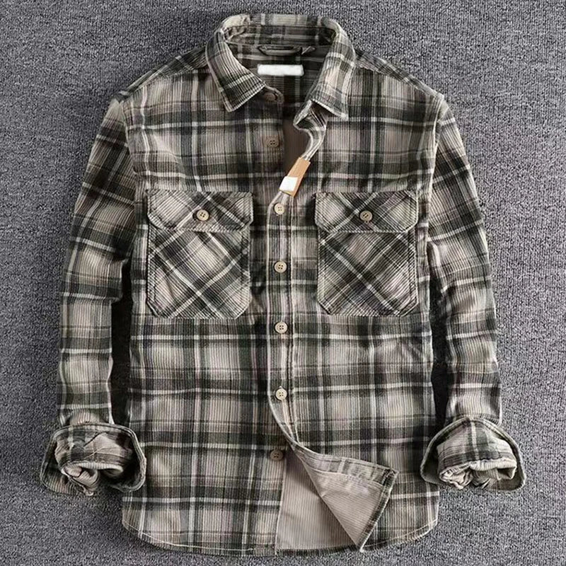 Howard | Men’s Casual Plaid Flannel Shirt