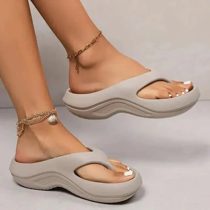 Riley | Women’s Comfort Slide Sandals with Cushioned Platform Sole